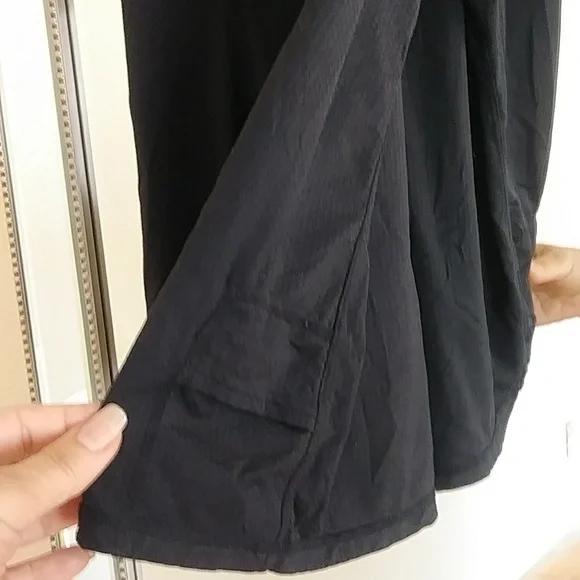 Lululemon T back tank top with crop top layer sz 8 - Picture 5 of 6